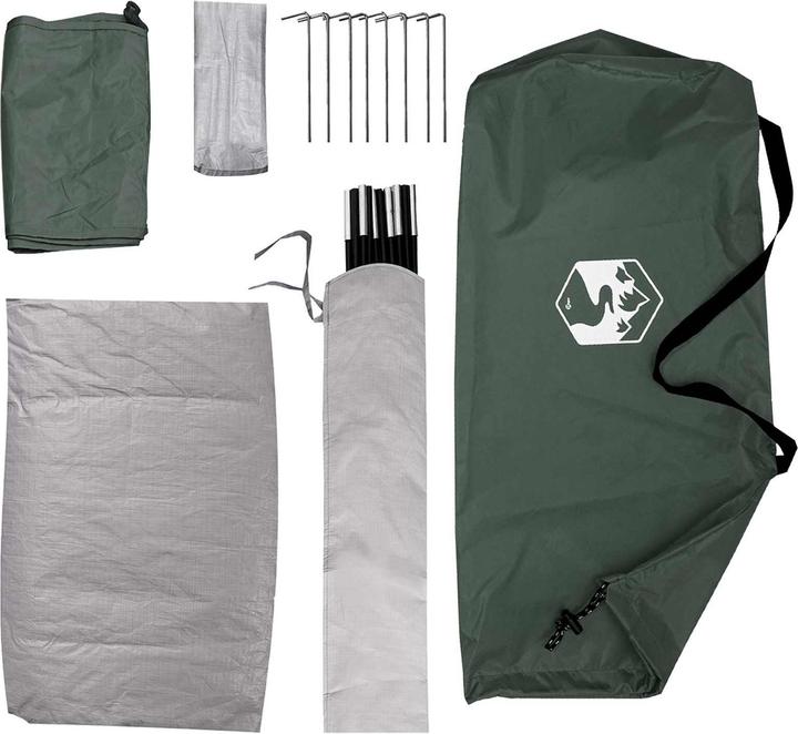 Produktbild vidaXL Campingzelt (3.20 kg, 4 Personen)