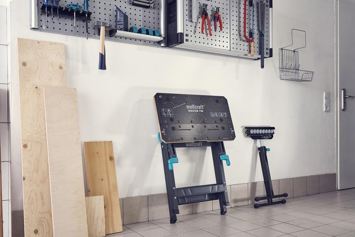 Actual product image wolfcraft 1 MASTER 750 ERGO clamping table (68 cm, 70 cm)