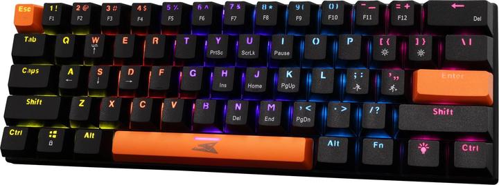 Actual product image Baracuda Computer keyboard BGK-03121 Dolphin Black US Mechanical Blue Switches (US, Cable)