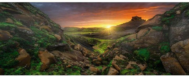 Produktbild Ravensburger Sonne über Island (1000 Teile)