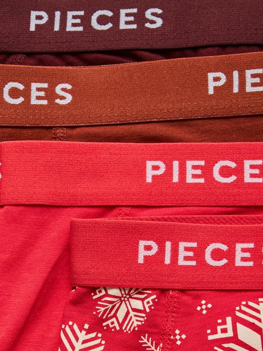 Actual product image Pieces PCLOGO 4er-Pack Boxershorts (S, pack of 4)