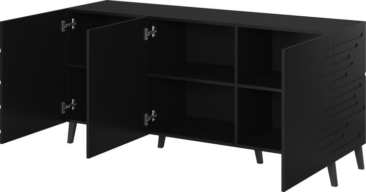 Image du produit Cama Nova Commode 155x40x72 Noir Mat (155 x 40 x 72 cm)