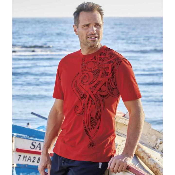 Produktbild Atlas For Men 3erPack TShirts mit EthnoDesign (M)