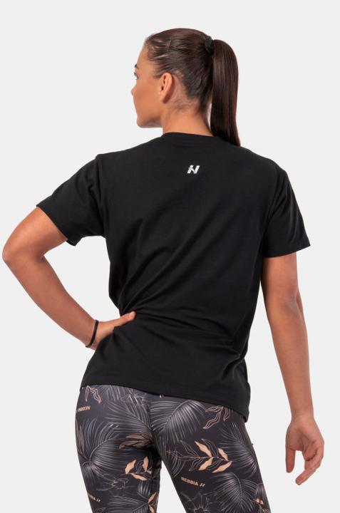 Actual product image Nebbia Invisible Logo T-shirt 602 black (M)