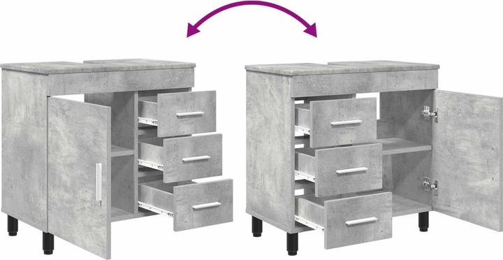 Produktbild vidaXL Badezimmerschrank (60 x 35 x 60 cm)