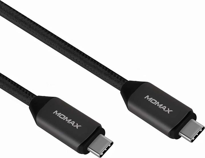 Image du produit Momax USB USB-C - USB-C cable 1 m black (36317-uni) (1 m, 100 W)