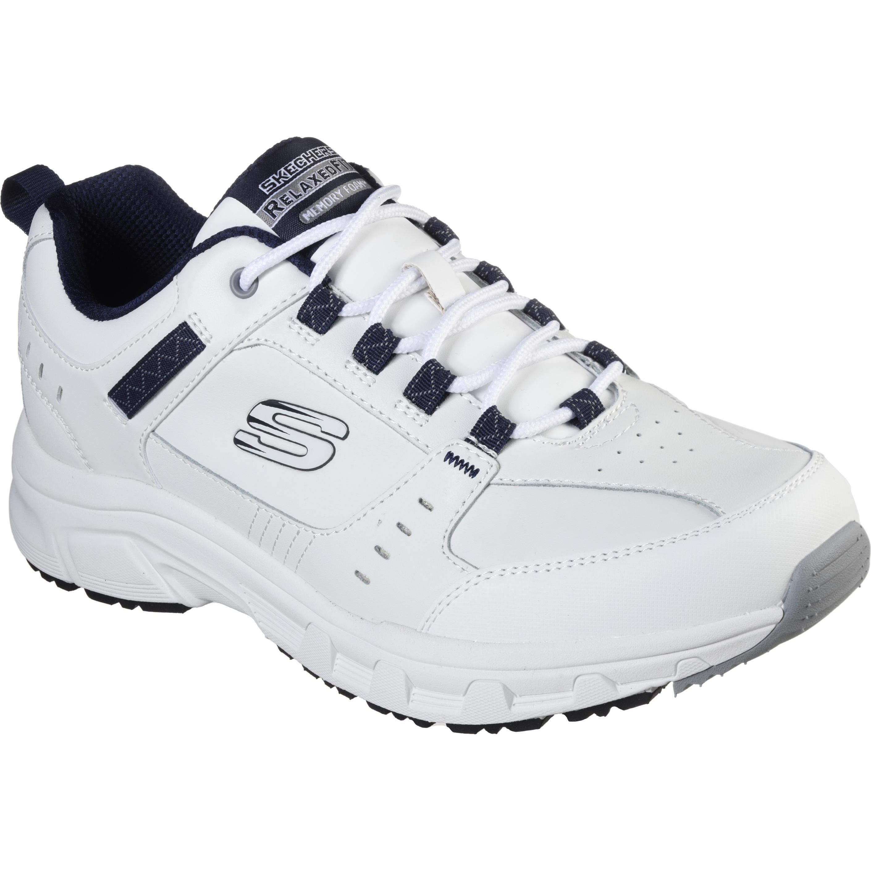 Skechers, Herren, Sneaker, Oak Canyon Redwick - 14694, Weiss, (45)