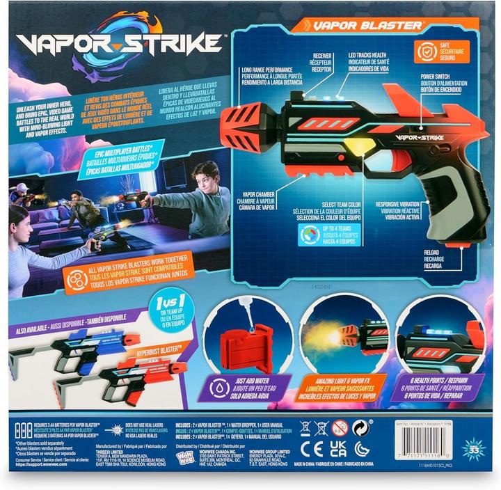 Produktbild Gear2play Vapor Strike Blaster Pistol 2-pak