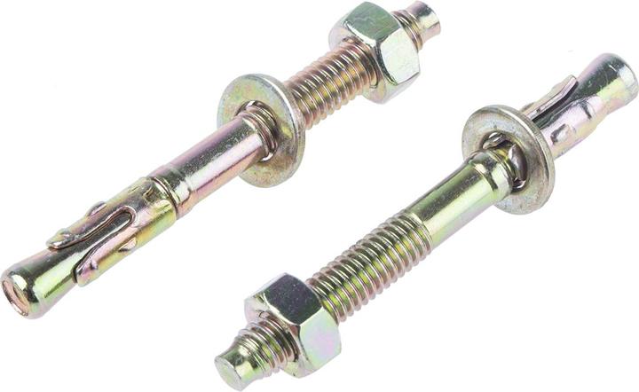 Produktbild RS PRO 6x55 Throughbolt Zinc & Yellow