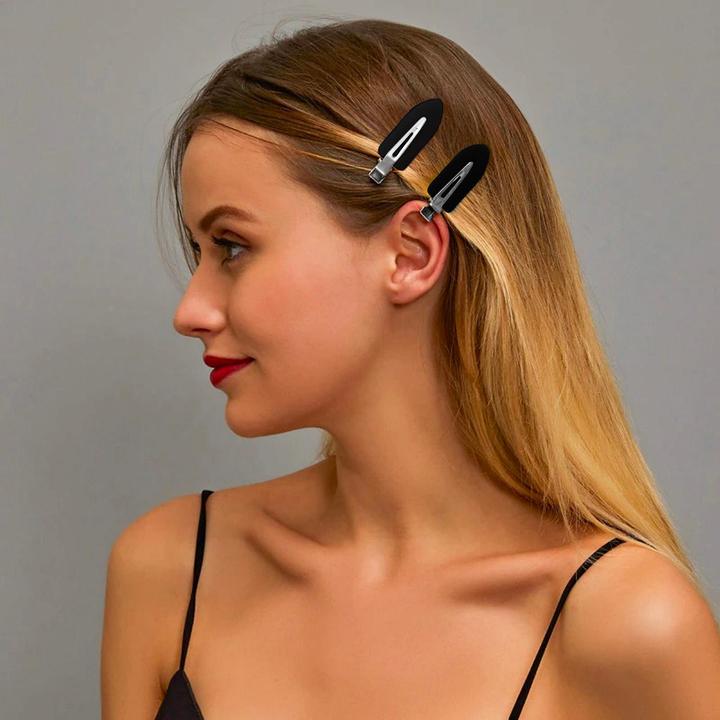 Immagine prodotto JTI 10x fermagli professionali per capelli - nero (10 pz.)