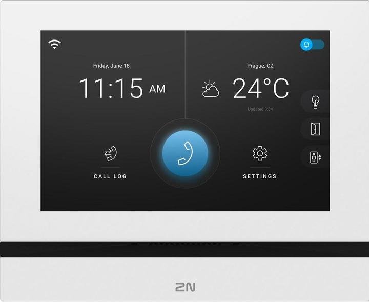 2N Indoor View Innenstation mit WLAN, weiss (Kabelgebunden, WLAN)