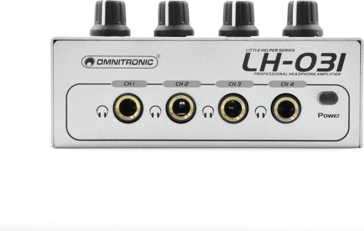 Actual product image Omnitronic LH031 Headphone amplifier