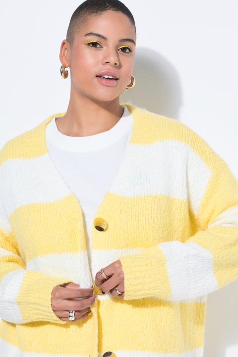 Produktbild Studio Untold Strickjacke, Oversize Shape, Blockstreifen (42, 44)