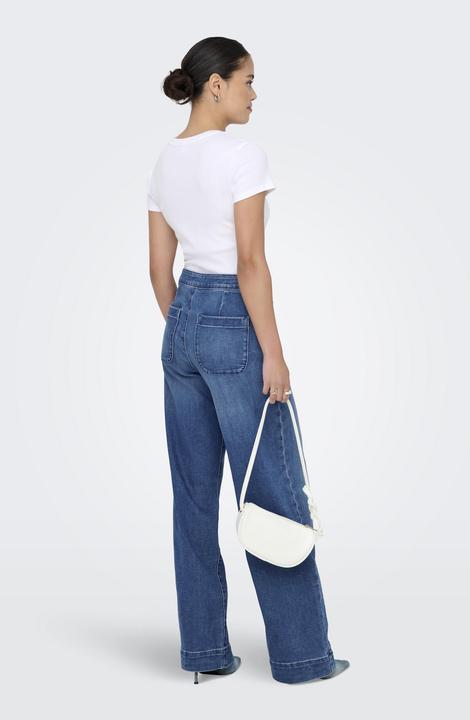 Image du produit Only ONLMADISON Hohe Taille Weiter Beinschnitt Jeans Jeans mit weitem Bein (W25/L30)