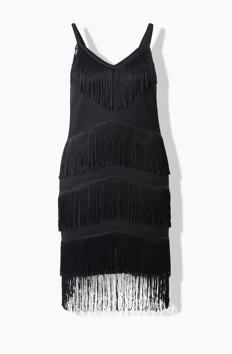 Image du produit Ulla Popken Robe à franges, sans manches (56)