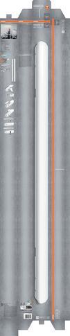 Produktbild Osram 2er-Set Feuchtraumleuchte Submarine, 1.5M, 48W, 4000K, weiss (4000 lm)
