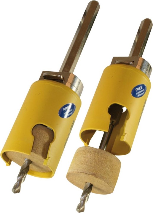 Immagine prodotto Pro-Fit Sega a tazza per tutti i materiali a base di legno Muratura e intonaco Profondità 52 mm ø45 mm (45 mm)