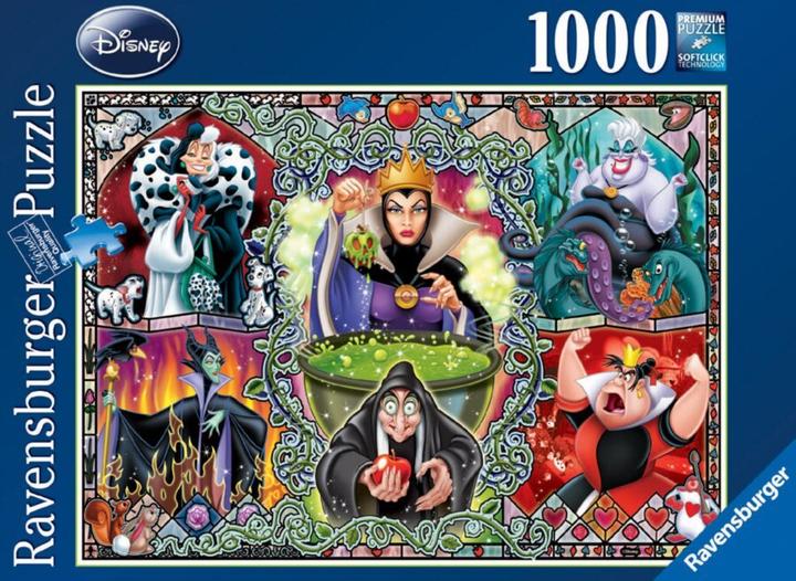Immagine prodotto Ravensburger Puzzle da 1000 Pezzi - Le Cattive Disney (1000 pezzi)