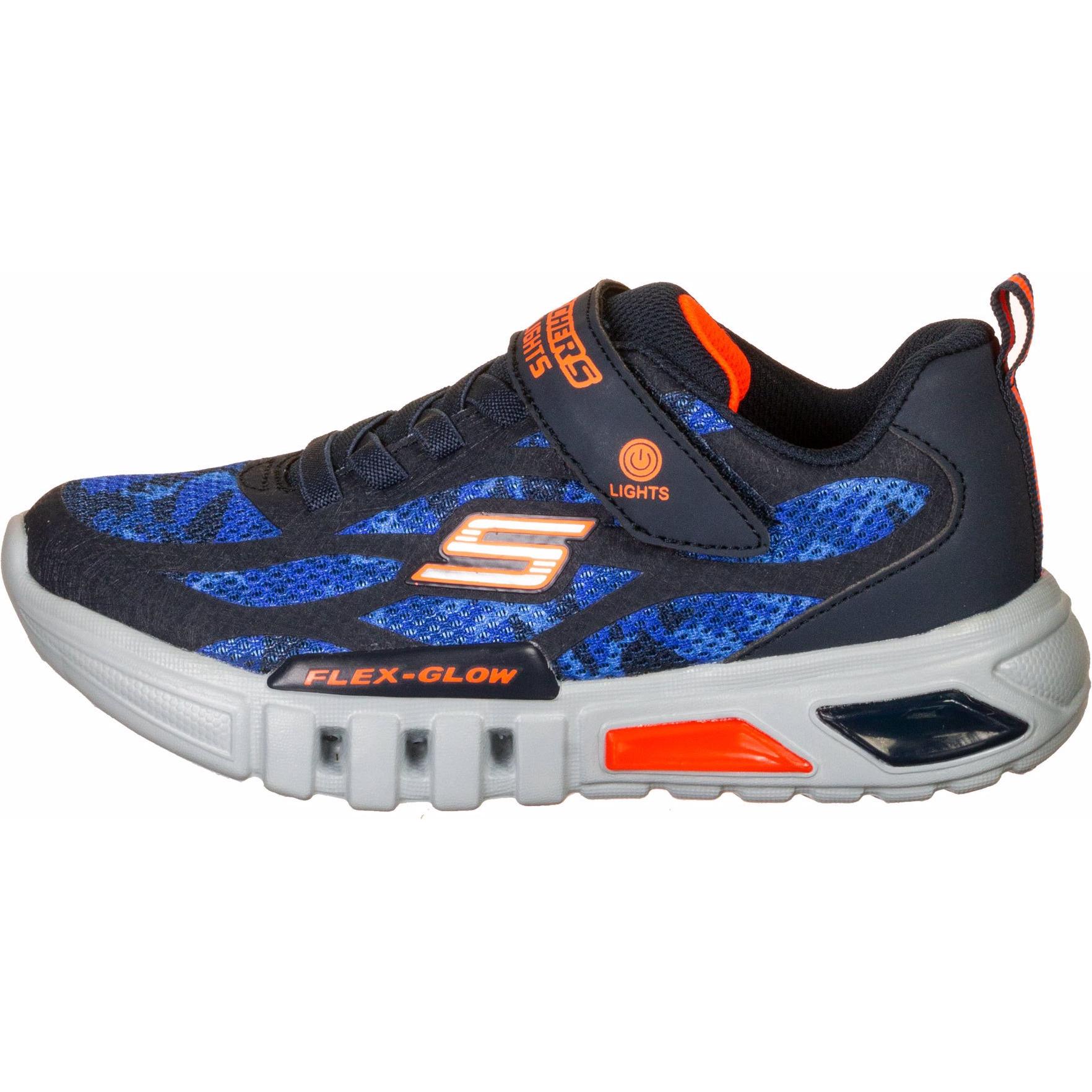 Thumbnail - Skechers, Unisex, Sneaker, Flex-Glow Rondler Sneaker Kinder, Blau, (34)