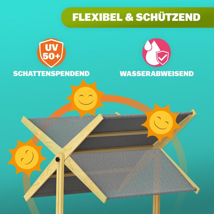 Produktbild Spielwerk Samu mit Sonnendach