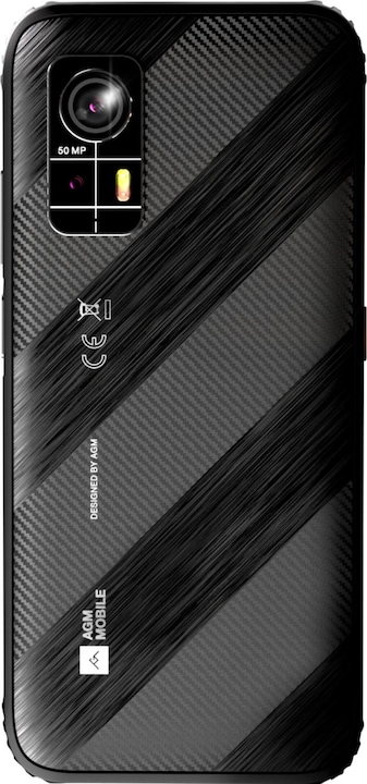 Actual product image Bea-Fon AGM MOBILE H6 Rugged smartphones (256 GB, Black, 6.56", Hybrid Dual SIM, 50 Mpx, 4G)