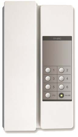 Actual product image Commax Intercom System Tp-6rc (Cable)