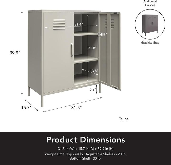 Produktbild Queer Eye Bradford (79 x 39 x 100 cm)