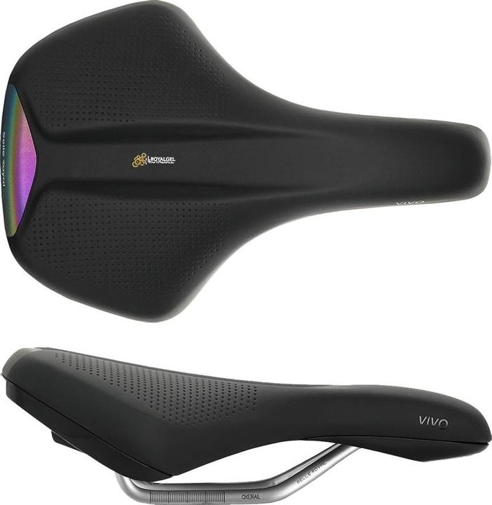 Actual product image Selle Royal Saddle VIVO Athletic, Royalgel, 254x162mm