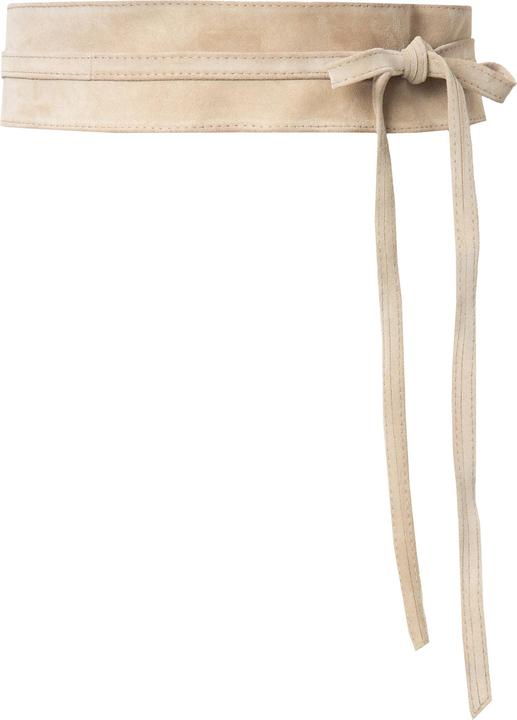 Produktbild Ulla Popken Leder-Bindegürtel, Veloursleder, Einheitsgrösse (One Size)