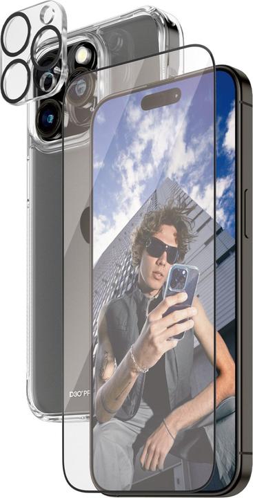 Immagine prodotto PanzerGlass Confezione 3 in 1 (1 Pezzo/i, Apple iPhone 15 Pro Max)