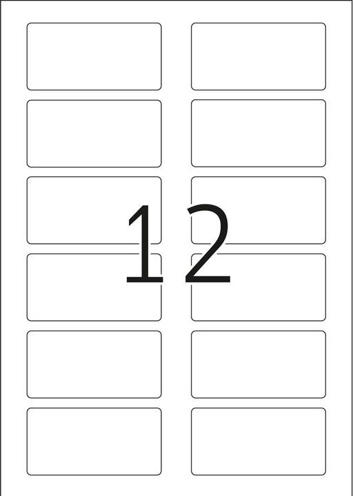 Actual product image HERMA QR code labels A4