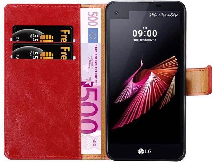 Actual product image Cadorabo Book Luxury Cover (LG X Screen)