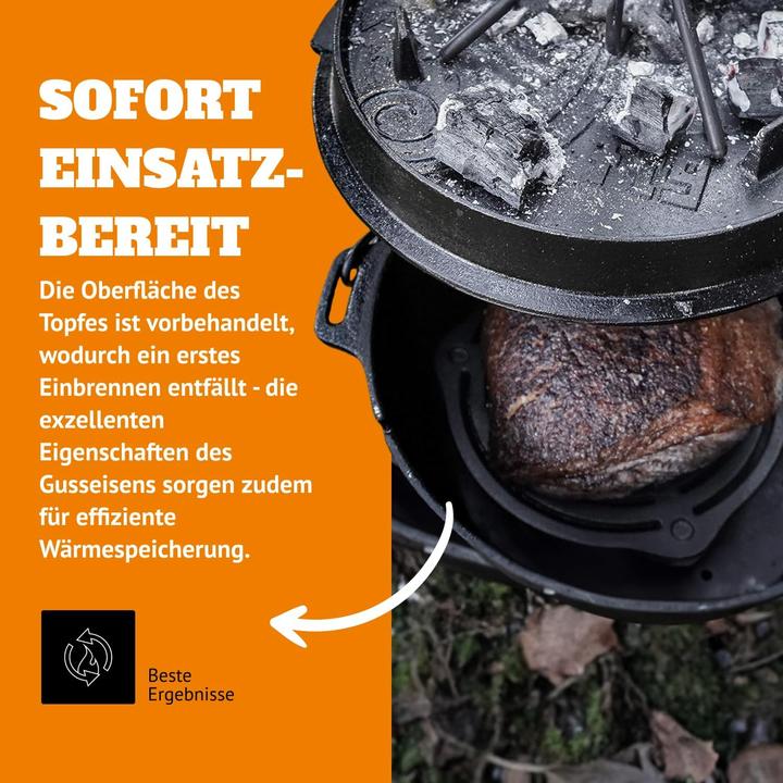 Immagine prodotto Petromax Dutch Oven Set mit Zubehör