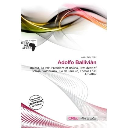 Adolfo Ballivián, Fachbücher