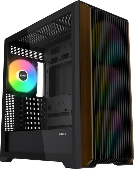 Produktbild Sama Gears Z60, Black ATX Mid-tower Case (ATX, ITX, Micro ATX (mATX))