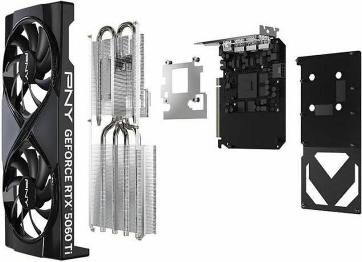 Actual product image PNY GeForce RTX 5060 Ti Overclocked Dual Fan (16 GB)