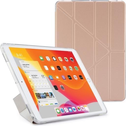 Produktbild Pipetto iPad 10.2" Metallic Origami case with TPU back - Rose Gold (Apple iPad 2019 (7. Gen), Apple iPad 2020 (8. Gen), Apple iPad 2021 (9. Gen))