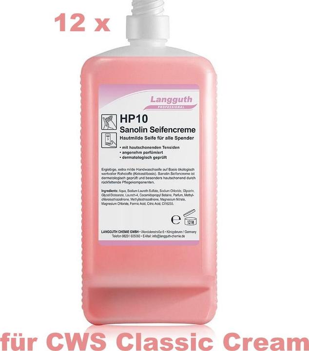 Actual product image Langguth Liquid soap red LCEuro (Liquid soap, 500 ml)