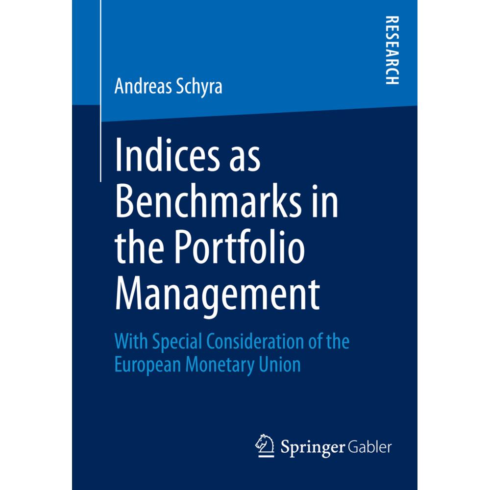 Indices as Benchmark in the Portfolio Management, Fachbücher