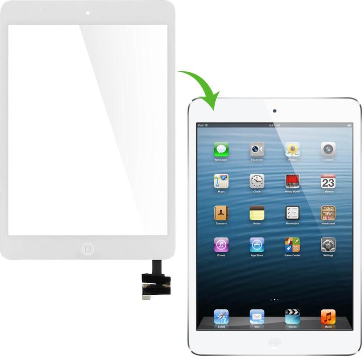 Actual product image Avizar iPad Mini 1/ 2 Touchscreen Spare Part (Display, IPad Mini 2)