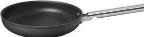 Actual product image Smeg CKFF2801BLM Frying pan Ø 28 cm, black (Frying pan, Aluminium, Stainless steel, 28 x 8.80 cm)