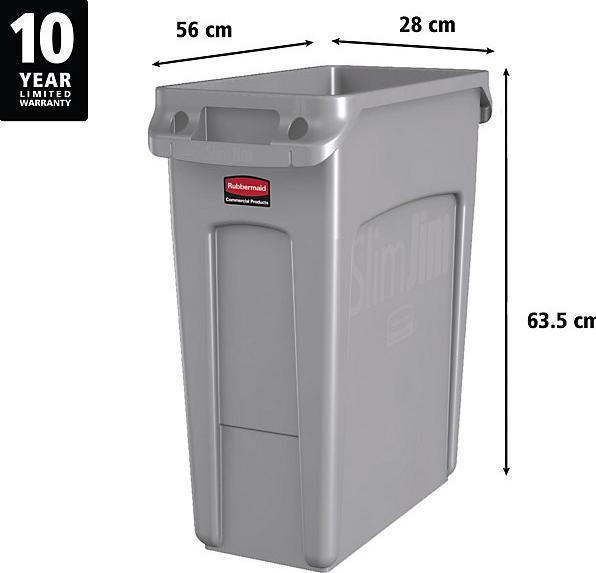 Produktbild Rubbermaid Wertstoffsammler aus Kunststoff (60 l)