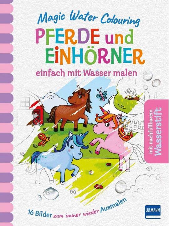 Magisch aquarelleren - Paarden en eenhoorns