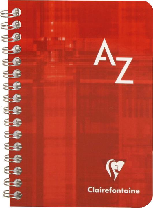 Image du produit Clairefontaine Cahier à spirales (9,5 x 14 cm, Quadrillé, Couverture rigide)