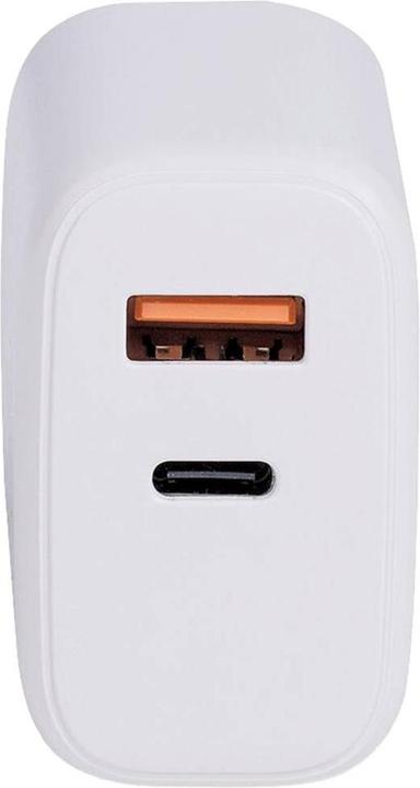 Actual product image Lindy 30W USB Type A & C Charger For charging two devices simultaneously with Power Delivery (30 W, 2 ports)