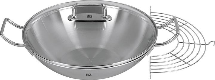Productafbeelding Zwilling Wok Plus (32 cm, Wokpan, Roestvrij staal)
