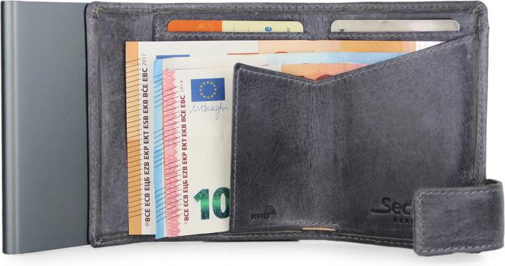 Actual product image SecWal 1 Kreditkartenetui Geldbörse RFID Leder 9 cm