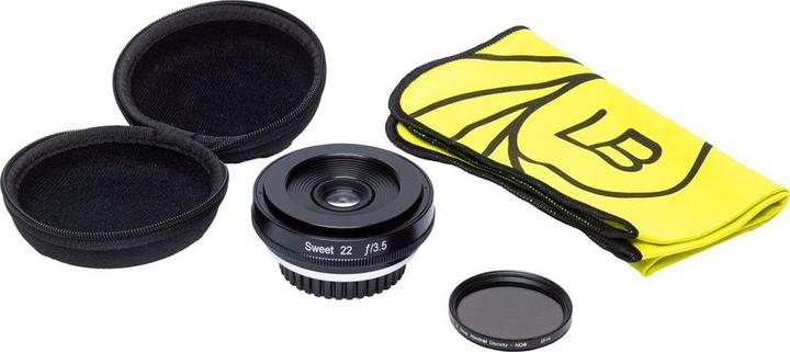 Lensbaby 22mm Sweet 22 Kit für Canon RF (LBSW22KCR) (Canon RF, Vollformat)
