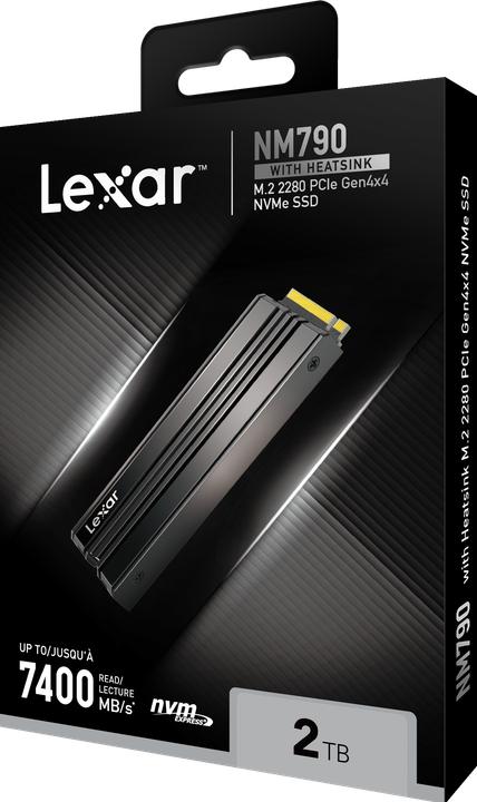 Immagine prodotto Lexar NM790 with Heatsink (2000 GB, M.2 2280)
