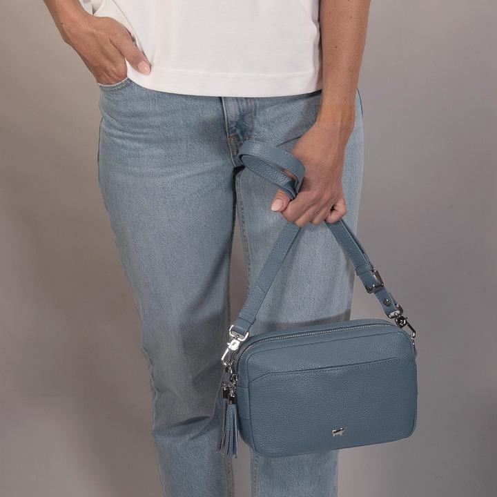 Actual product image Braun Büffel hanna-umhangetasche-box